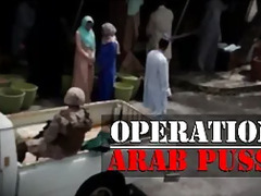 TOUR OF BOOTY - Rag Tag Crew Of American Soldiers Pick Up Some Arab Pussy